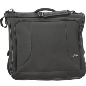 SKYWAY GARMENT TRAVEL Bag Suitcase Folding Tri-Fold Black Hanging Luggage